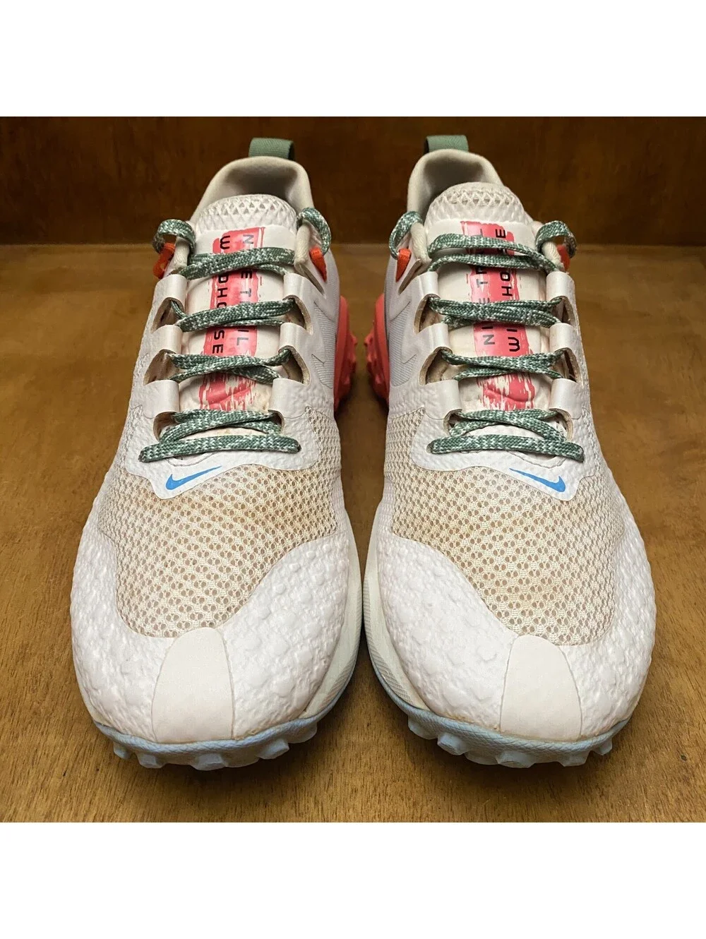 Nike Wildhorse 7 Trail Running Shoes Womens Sz 8 Pale Ivory Sneakers CZ1864-600